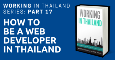 working in thailand web developer