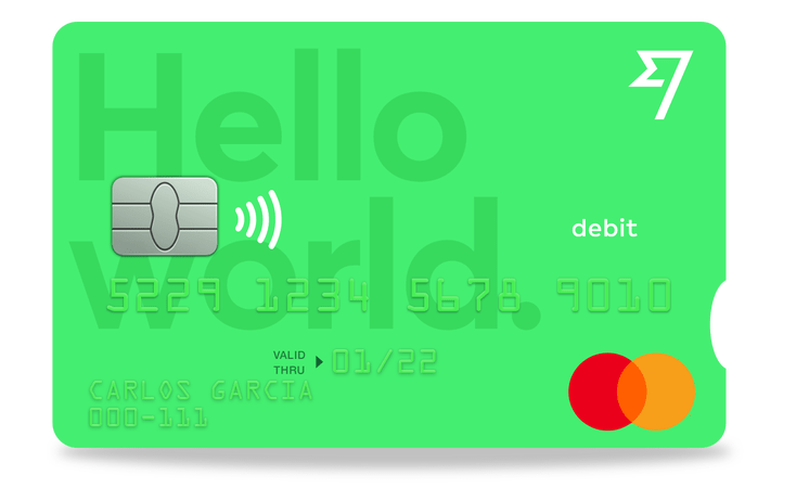 Transferwise debit mastercard