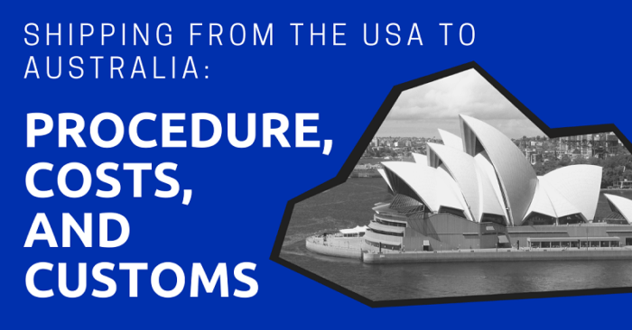 how to mail to australia from usa