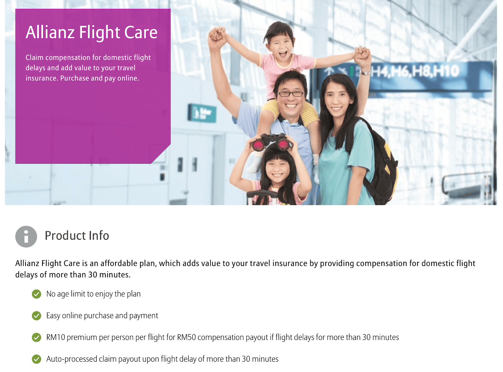 malaysia airlines travel insurance