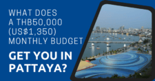 What Does a THB50,000 (US$1,350) Monthly Budget Get You in Pattaya